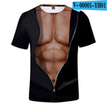 Cosplay Muscle 3D T-shirt