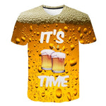 Beer Short-sleeved 3d T- shirt