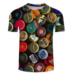 Beer Short-sleeved 3d T- shirt