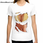 Tit Tee 3D Boobs Printed Womens Tshirt