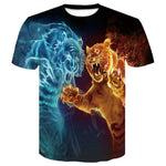 Black Tiger Funny T Shirts