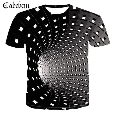 Fashion Summer New Men 3D T-shirt