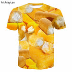 Creative Bow Glasses Fake Pocket 3D Print T-shirt