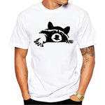 y Raccoon Design Men T-Shirt