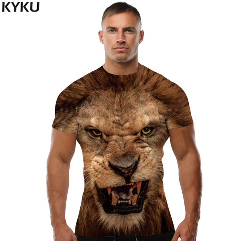 Animal Lion 3d T-Shirt