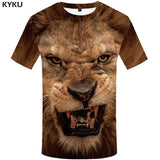 Animal Lion 3d T-Shirt