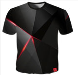 Cool Geometry Pyramid 3d Men T-shirts