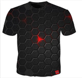 Cool Plaid Diamond 3d T-shirt