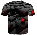 Cool Plaid Diamond 3d T-shirt