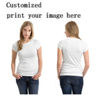 Cute Printing Raccoon Women T-shirt