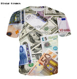 Dollars 3d T-shirt