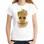Groot Guardians of The Galaxy Flower Girl's T-shirt