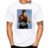 Mike Tyson Poster Printed Casual T-Shirt