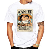 One Piece Luffy Wanted Order T Shirt