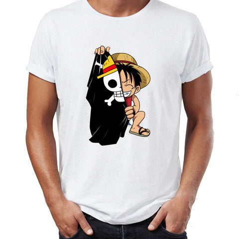 The Pirate King Luffy Cute One Piece Anime Badass Tshirt