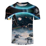 Darth Vader Heavy Metal Printing T-shirts