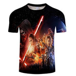 Darth Vader Heavy Metal Printing T-shirts