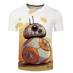 Darth Vader Heavy Metal Printing T-shirts