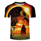 Darth Vader Heavy Metal Printing T-shirts