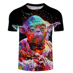 Darth Vader Heavy Metal Printing T-shirts