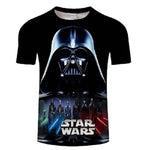 Darth Vader Heavy Metal Printing T-shirts