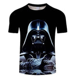 Darth Vader Heavy Metal Printing T-shirts