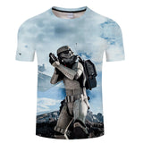 Darth Vader Heavy Metal Printing T-shirts