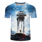 Darth Vader Heavy Metal Printing T-shirts