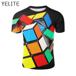 Geometry Rubik's Cube 3D T Shirt