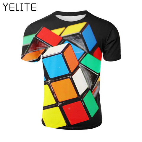 Geometry Rubik's Cube 3D T Shirt