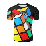 Geometry Rubik's Cube 3D T Shirt