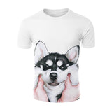 3d Cat Animal Casual T-shirt