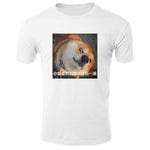 3D Dog Printing Men Tshirt